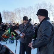 7.11.2016г торжественный митинг п.Абан 