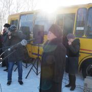 7.11.2016г торжественный митинг п.Абан 