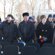 7.11.2016г торжественный митинг п.Абан 