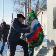 7.11.2016г торжественный митинг п.Абан 