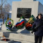 7.11.2016г торжественный митинг п.Абан 