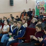 18.02.2016г п.Абан Встреча с двукратным олимпийским чемпионом Евгением Устюговым