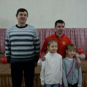 18.02.2016г п.Абан Встреча с двукратным олимпийским чемпионом Евгением Устюговым