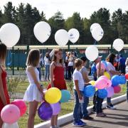 Открытие в поселке Абан стадиона имени Олимпийского чемпиона по греко-римской борьбе А.В. Шумакова 29 августа 2020г