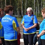 Открытие в поселке Абан стадиона имени Олимпийского чемпиона по греко-римской борьбе А.В. Шумакова 29 августа 2020г