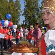 Открытие в поселке Абан стадиона имени Олимпийского чемпиона по греко-римской борьбе А.В. Шумакова 29 августа 2020г