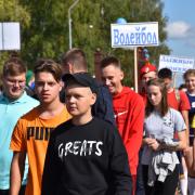 Открытие в поселке Абан стадиона имени Олимпийского чемпиона по греко-римской борьбе А.В. Шумакова 29 августа 2020г
