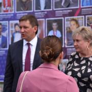 Открытие в поселке Абан стадиона имени Олимпийского чемпиона по греко-римской борьбе А.В. Шумакова 29 августа 2020г