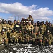 Окончание работ по ликвидации последствий ЧС в республике Хакасия. Сотрудники ФПС по Красноярскому краю