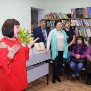 Открытие Центральной районной библиотеки после ремонта п Абан 26 10 2018