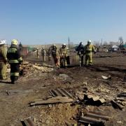 Работа пожарных при ликвидации ЧС в республике Хакасия. Разбор завалов