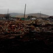 Последствия пожаров в республике Хакасия, п. Шира