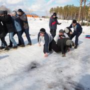 Спартакиада "Верим в село! Гордимся Россией!" п. Абан 18 марта 2020