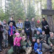 02.11.2015г Манский район пещера Большая Орешная. Школьный туристко-спортивный клуб "ВеСтра" Абанской СОШ № 3