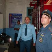 Проверка ПЧ-86 ВриО заместителя начальника ГУ по ГПС подполковником внутренней службы Богдановым А.В