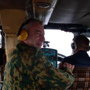 Облет населенных пунктов Абанского района оперативной группой (Глава района председатель КЧС и ПБ)